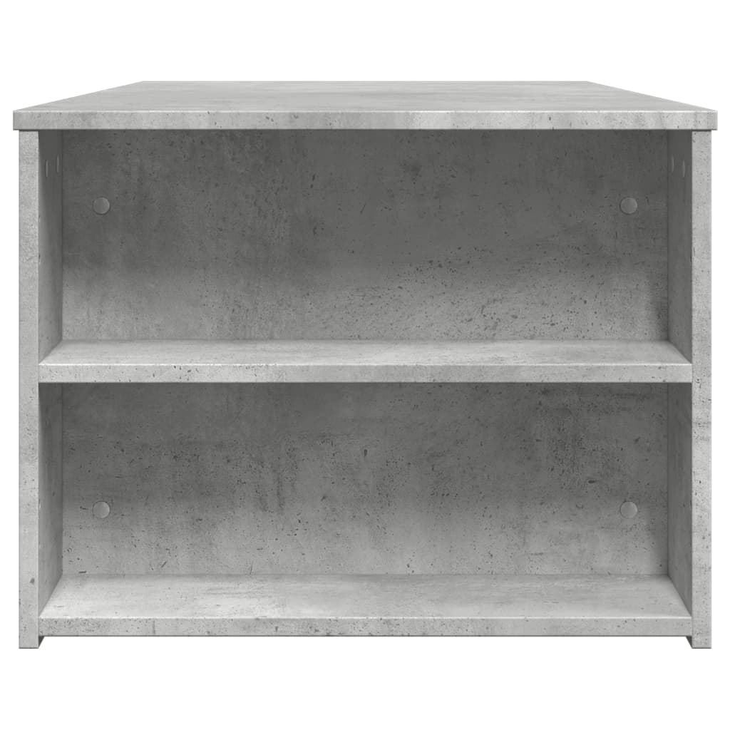 vidaXL Coffee Table Concrete Grey 102x55x42 cm Engineered Wood