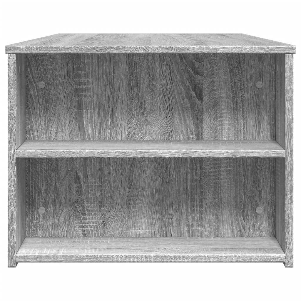 vidaXL Coffee Table Grey Sonoma 102x55x42 cm Engineered Wood