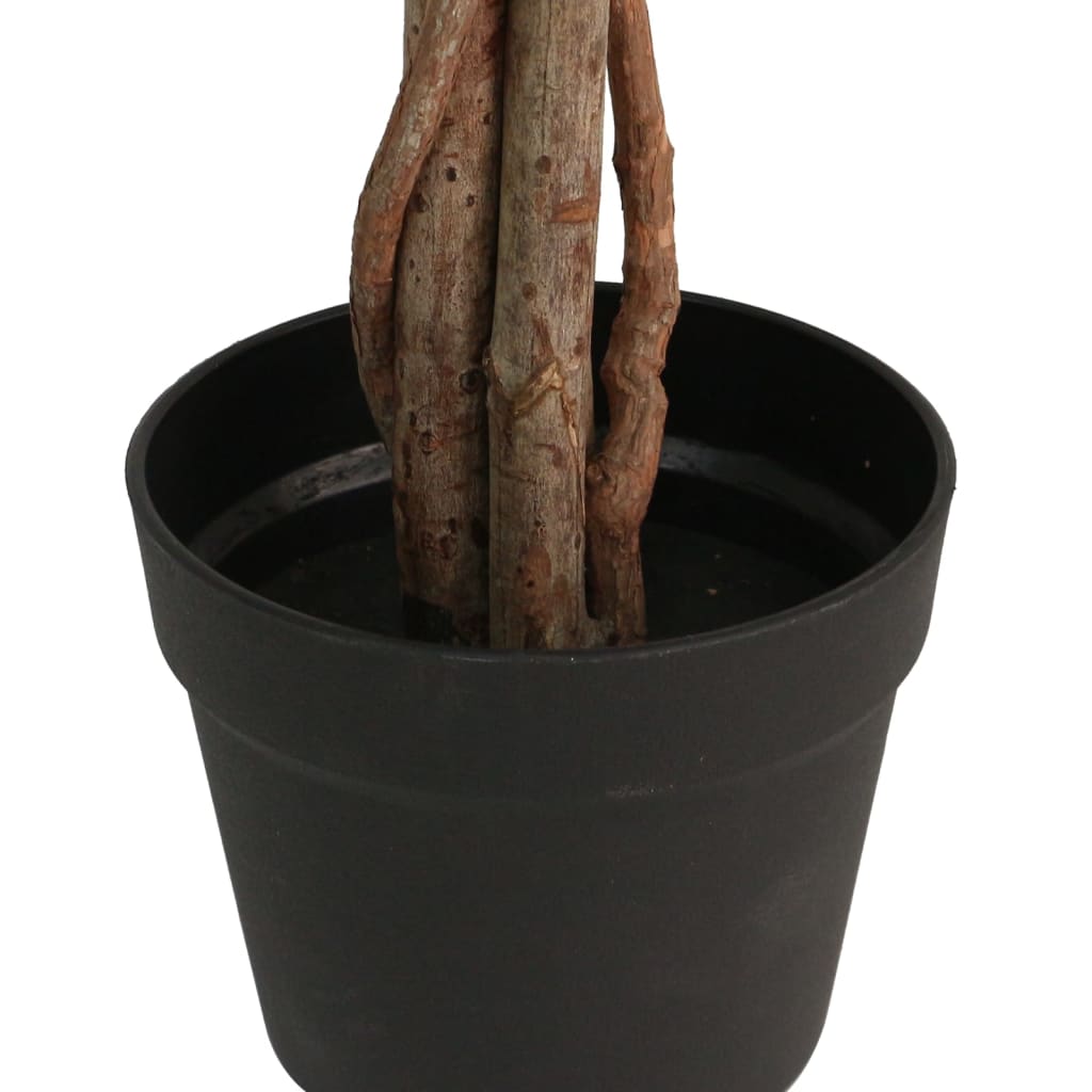 vidaXL Artificial Lemon Tree with 3 Trunks Green 120 cm PP