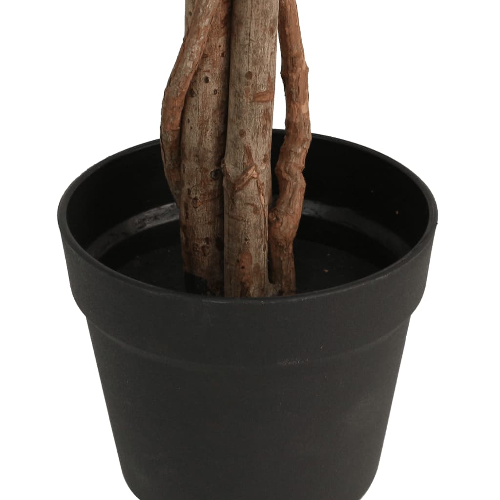 vidaXL Artificial Lemon Tree with 3 Trunks Green 180 cm PP