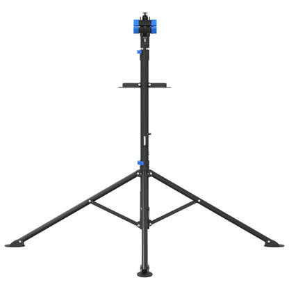 vidaXL Bike Repair Stand Foldable Adjustable 108-188 cm Blue Steel