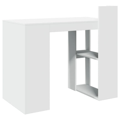 vidaXL Office Desk White 103.5x56.5x94 cm Engineered Wood