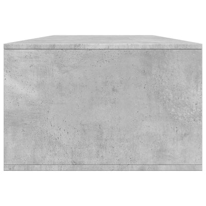 vidaXL Coffee Table Concrete Grey 102x55x35 cm Engineered Wood