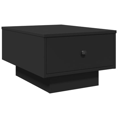 vidaXL Coffee Table Black 60x45x31 cm Engineered Wood