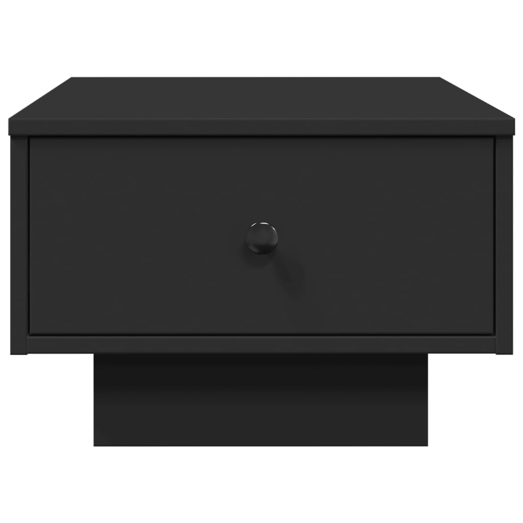 vidaXL Coffee Table Black 60x45x31 cm Engineered Wood