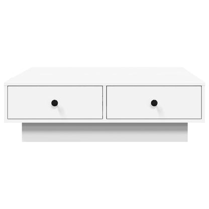 vidaXL Coffee Table White 90x90x28 cm Engineered Wood