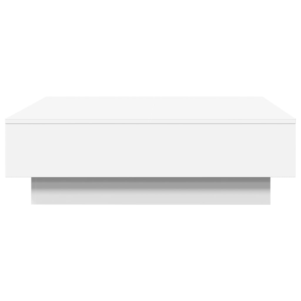 vidaXL Coffee Table White 90x90x28 cm Engineered Wood