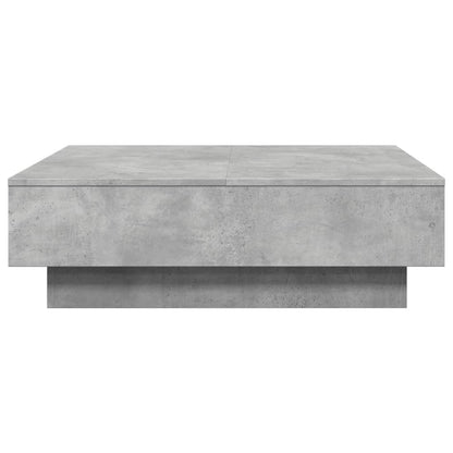 vidaXL Coffee Table Concrete Grey 90x90x28 cm Engineered Wood