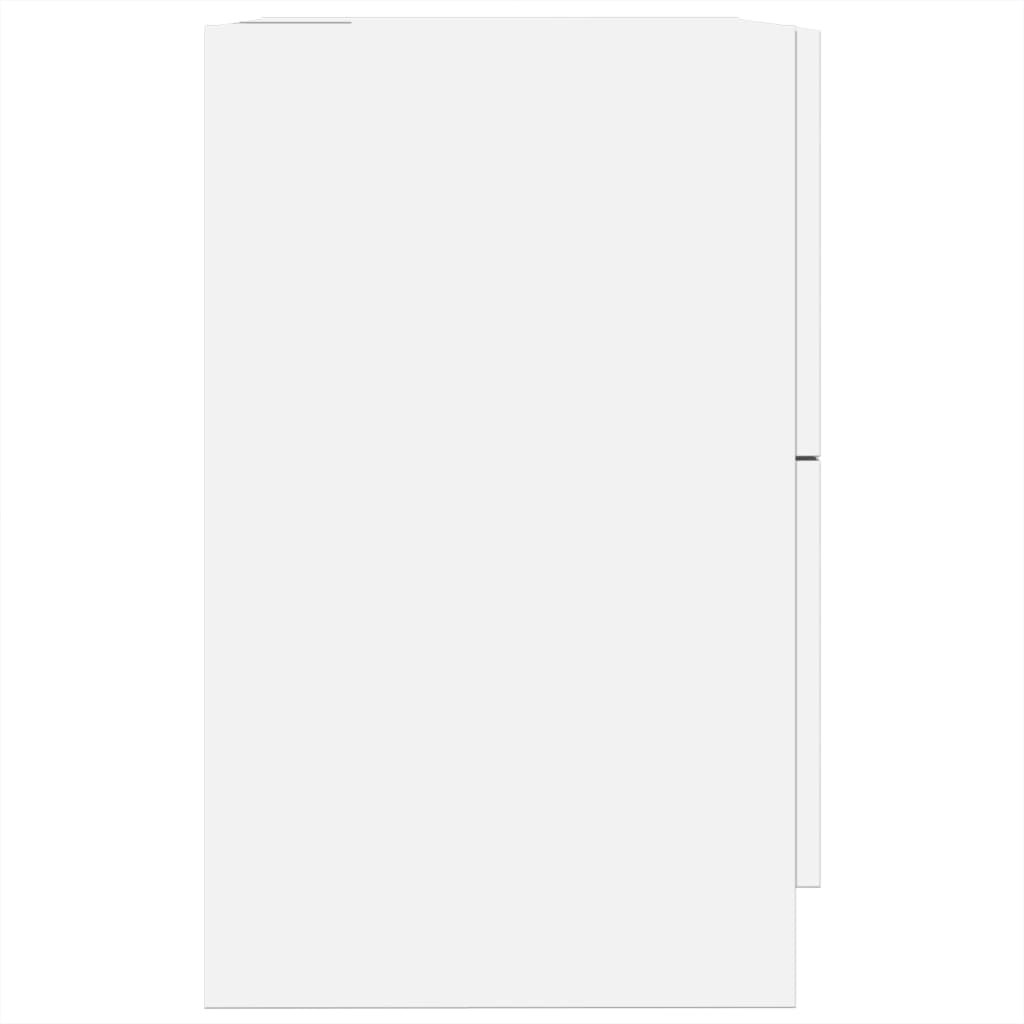 vidaXL Sink Cabinet | White | Engineered wood | Medium | Sink Cabinet
