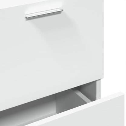 vidaXL Sink Cabinet | White | Engineered wood | Medium | Sink Cabinet