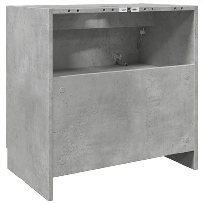 vidaXL Sink Cabinet Concrete Grey 59x37x59 cm Engineered Wood