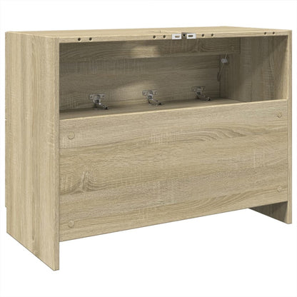 vidaXL Sink Cabinet Sonoma Oak 78x37x59 cm Engineered Wood