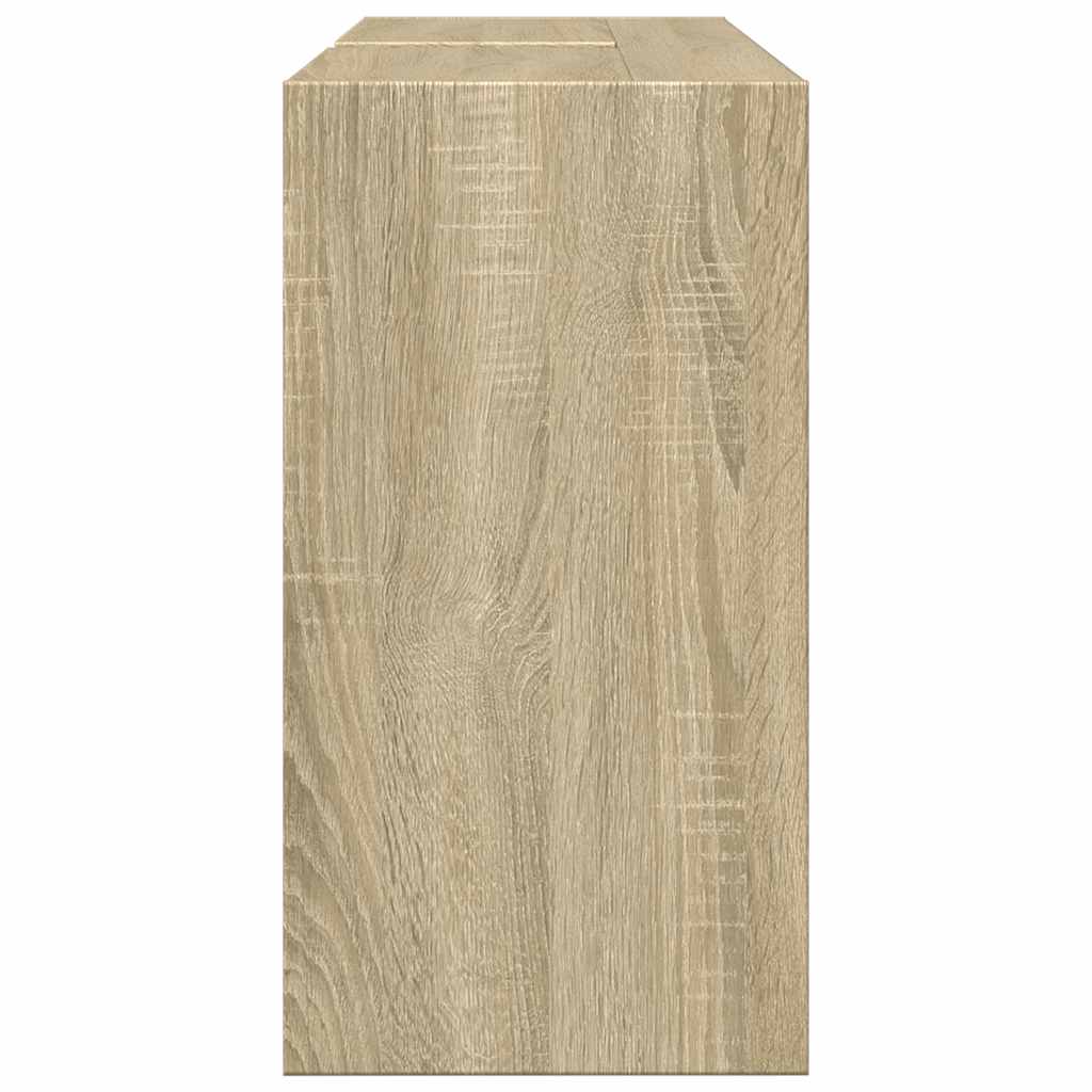 vidaXL Sink Cabinet Sonoma Oak 90x29x55 cm Engineered Wood