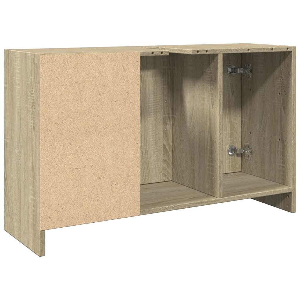 vidaXL Sink Cabinet Sonoma Oak 90x29x55 cm Engineered Wood