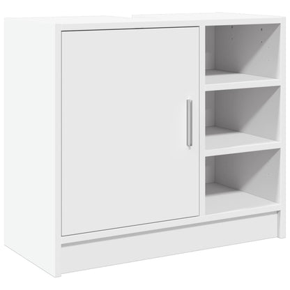 vidaXL Sink Cabinet White 63x29x55 cm Engineered Wood