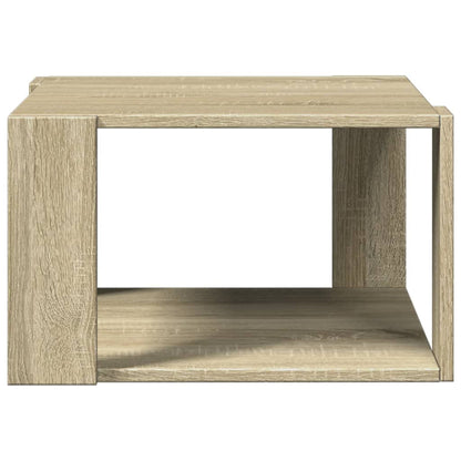 vidaXL Coffee Table Sonoma Oak 51,5x51,5x30 cm Engineered Wood
