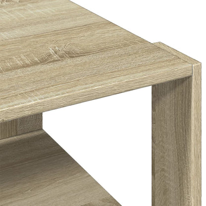 vidaXL Coffee Table Sonoma Oak 51,5x51,5x30 cm Engineered Wood