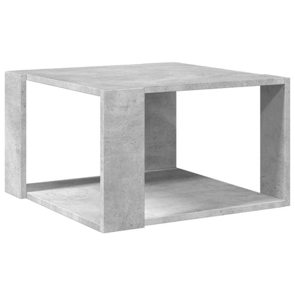 vidaXL Coffee Table Concrete Grey 51,5x51,5x30 cm Engineered Wood