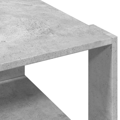 vidaXL Coffee Table Concrete Grey 51,5x51,5x30 cm Engineered Wood