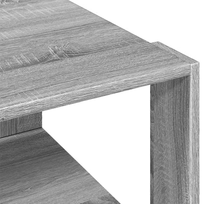vidaXL Coffee Table Grey Sonoma 51,5x51,5x30 cm Engineered Wood