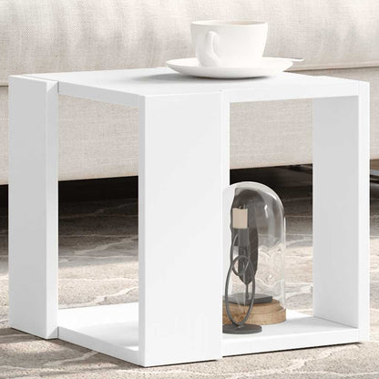 vidaXL Coffee Table White 32x32x30 cm Engineered Wood