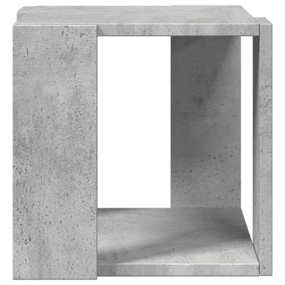 vidaXL Coffee Table Concrete Grey 32x32x30 cm Engineered Wood