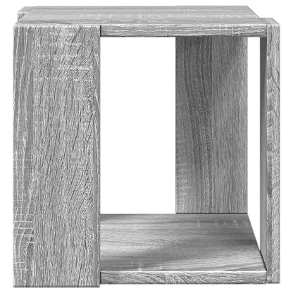 vidaXL Coffee Table Grey Sonoma 32x32x30 cm Engineered Wood