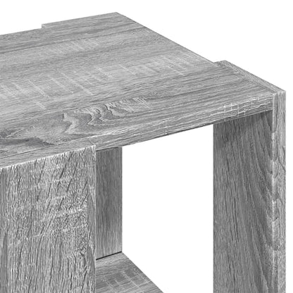 vidaXL Coffee Table Grey Sonoma 32x32x30 cm Engineered Wood