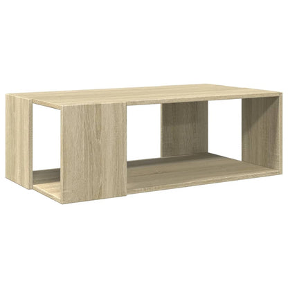 vidaXL Coffee Table Sonoma Oak 89,5x48x30 cm Engineered Wood