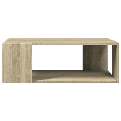 vidaXL Coffee Table Sonoma Oak 89,5x48x30 cm Engineered Wood