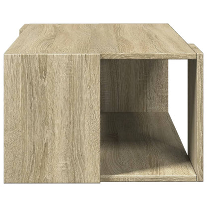 vidaXL Coffee Table Sonoma Oak 89,5x48x30 cm Engineered Wood