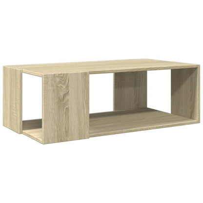 vidaXL Coffee Table Sonoma Oak 89,5x48x30 cm Engineered Wood