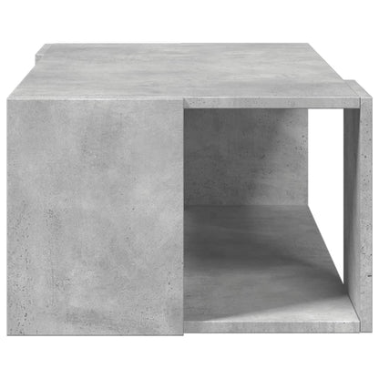 vidaXL Coffee Table Concrete Grey 89,5x48x30 cm Engineered Wood