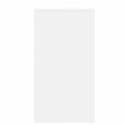 vidaXL Dressing Table and Stool White 60x40x113.5 cm