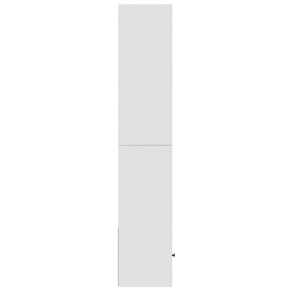 vidaXL Bookcase White 40x36x189 cm Engineered Wood