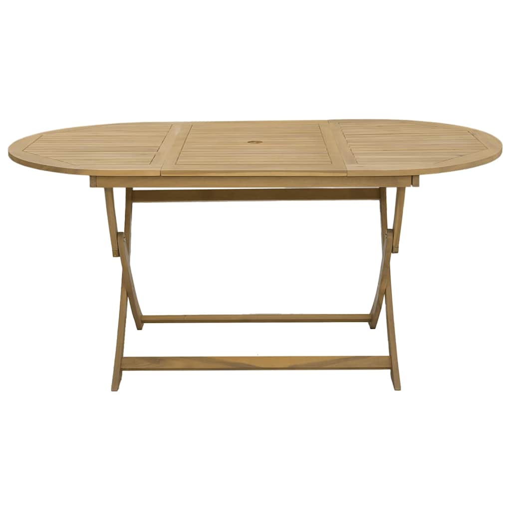 vidaXL 9 Piece Garden Dining Set Solid Wood Acacia