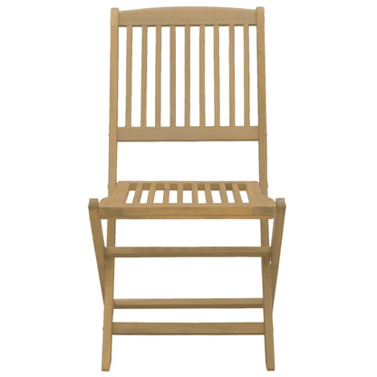 vidaXL 5 Piece Garden Dining Set Solid Wood Acacia