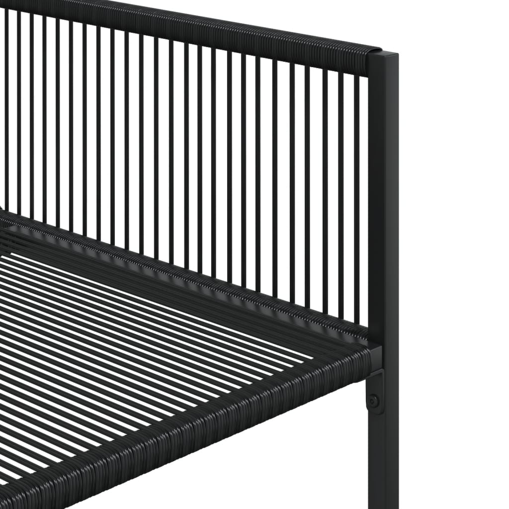 vidaXL Garden Dining Set | Black