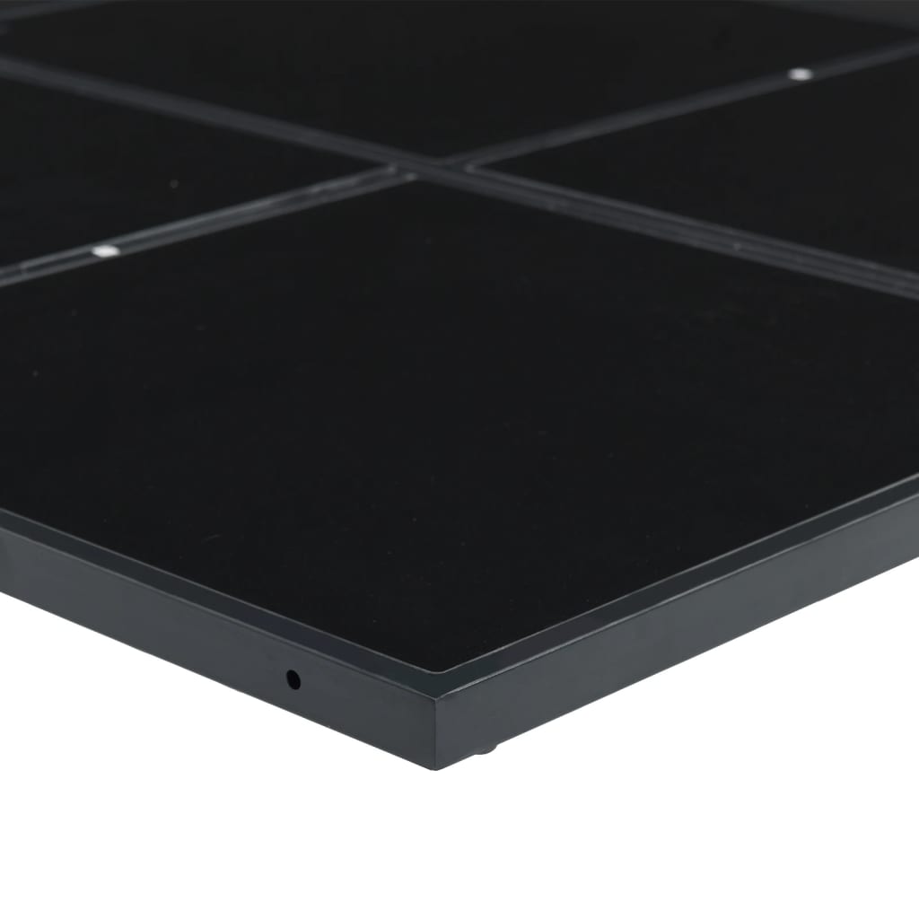 vidaXL Garden Dining Set | Black
