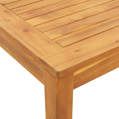 vidaXL Garden Dining Set | Acacia wood | Solid Acacia wood with an oil finish