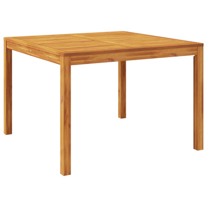 vidaXL Garden Dining Set | Brown | Solid Acacia Wood | Medium | Foldable