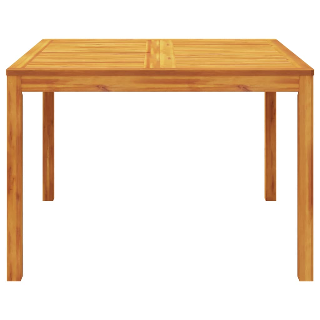 vidaXL Garden Dining Set | Brown | Solid Acacia Wood | Medium | Foldable