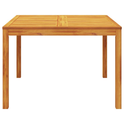 vidaXL Garden Dining Set | Brown | Solid Acacia Wood | Medium | Foldable