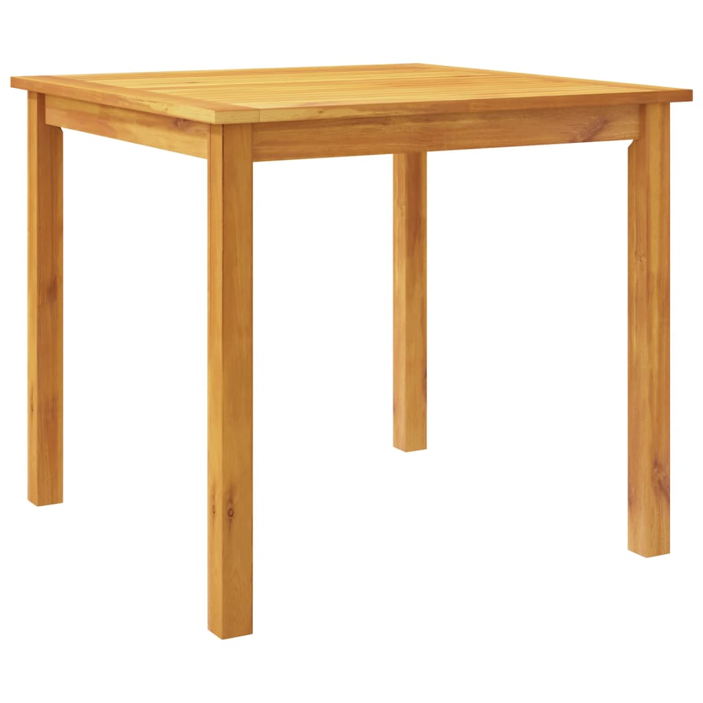 vidaXL 3 Piece Garden Dining Set 85x85x74 cm Solid Wood Acacia