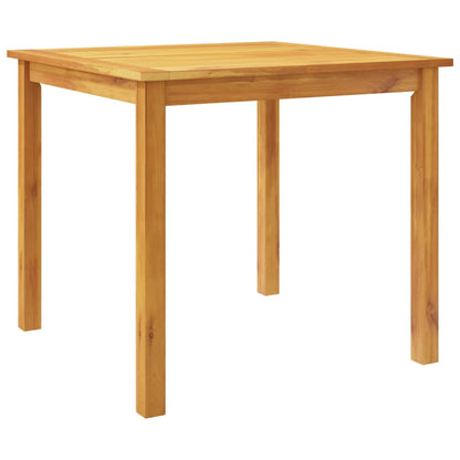 vidaXL 3 Piece Garden Dining Set 85x85x74 cm Solid Wood Acacia