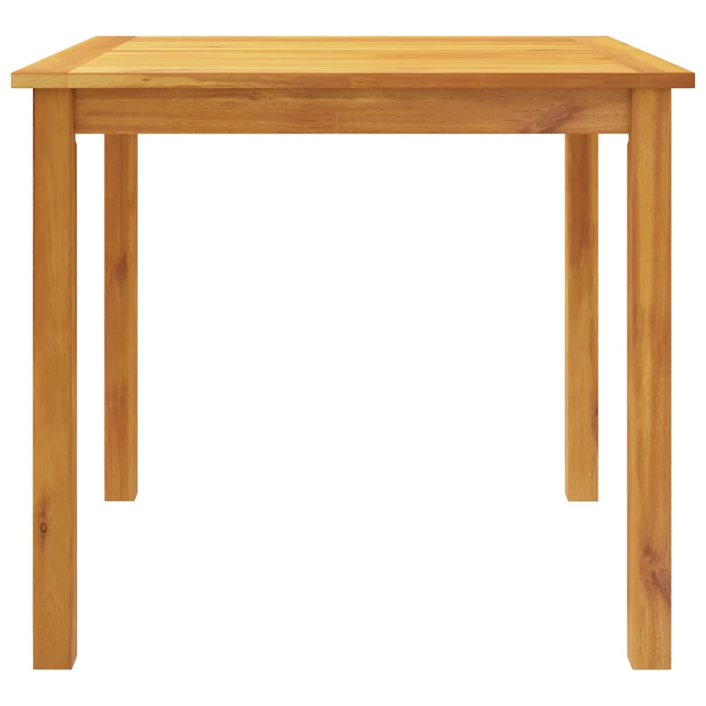 vidaXL 3 Piece Garden Dining Set 85x85x74 cm Solid Wood Acacia