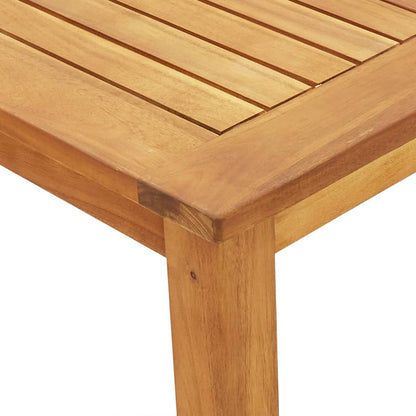 vidaXL 3 Piece Garden Dining Set 85x85x74 cm Solid Wood Acacia