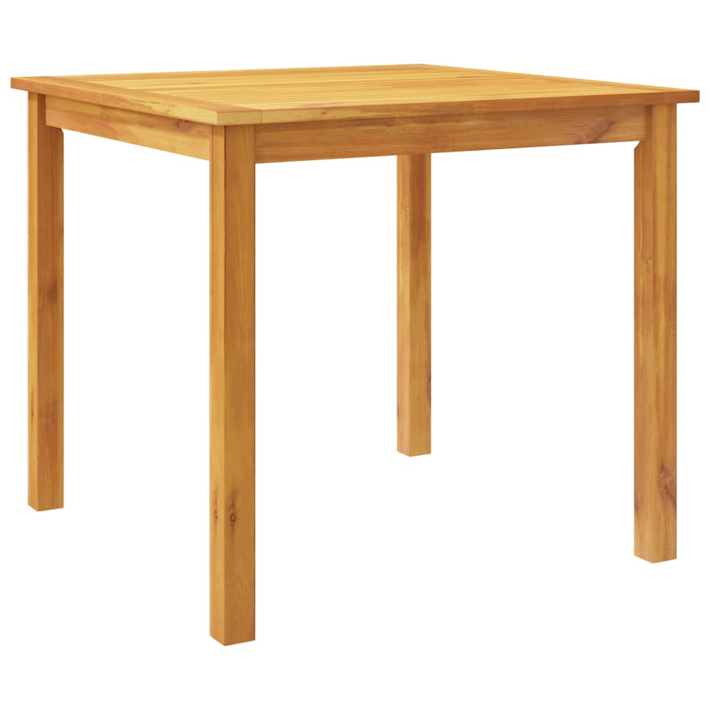 vidaXL 5 Piece Garden Dining Set 85x85x74 cm Solid Wood Acacia