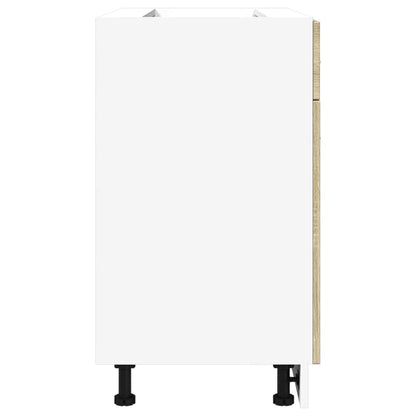 vidaXL Drawer Bottom Cabinet Lyon Sonoma Oak 80x46x81.5 cm Engineered Wood