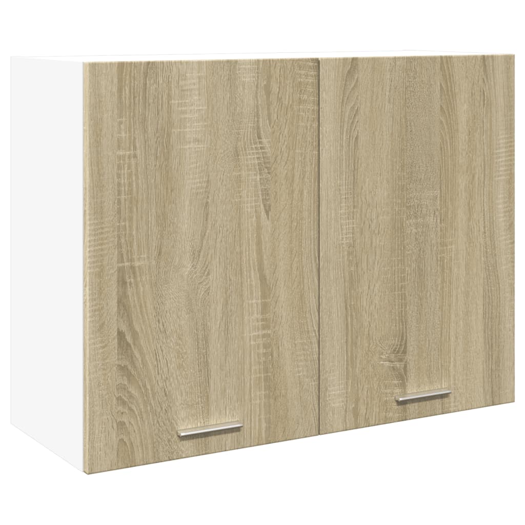 vidaXL Hanging Cabinet Lyon Sonoma Oak 80x31x60 cm Engineered Wood
